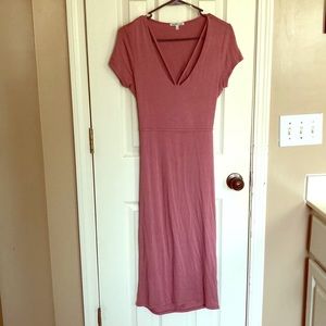 Jersey knit dress